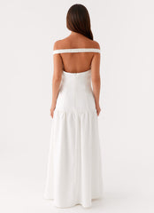 Basel Maxi Dress - White