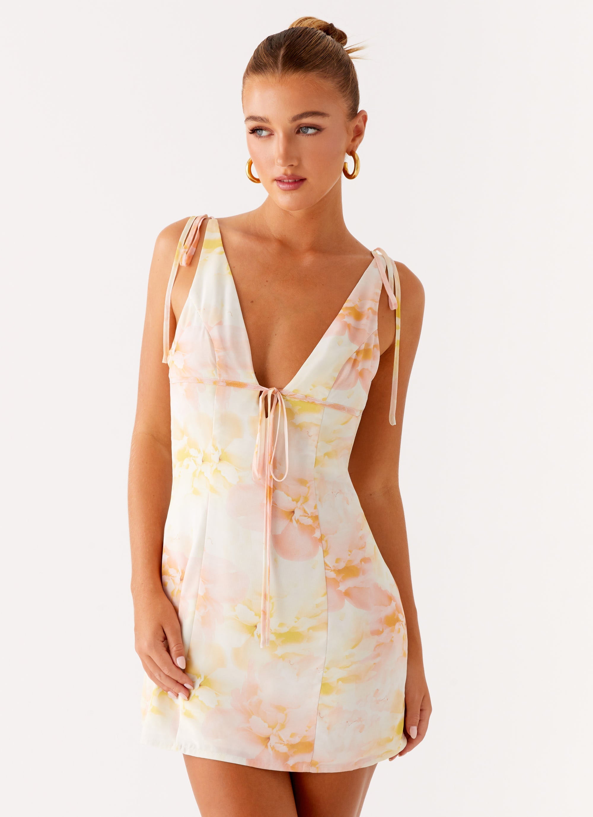 Alden Mini Dress - Floral Print