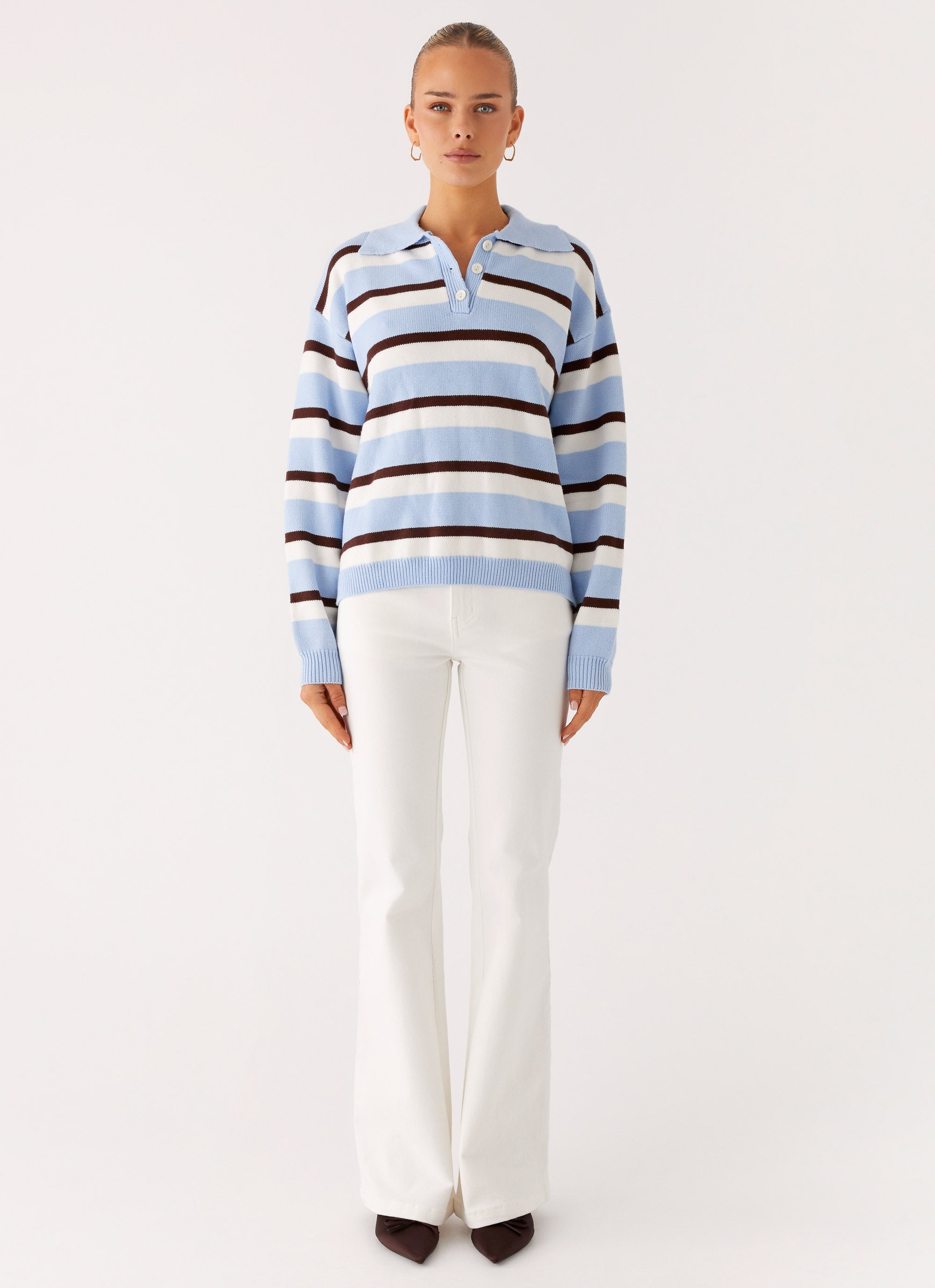 Aldo Bootleg Jeans - White