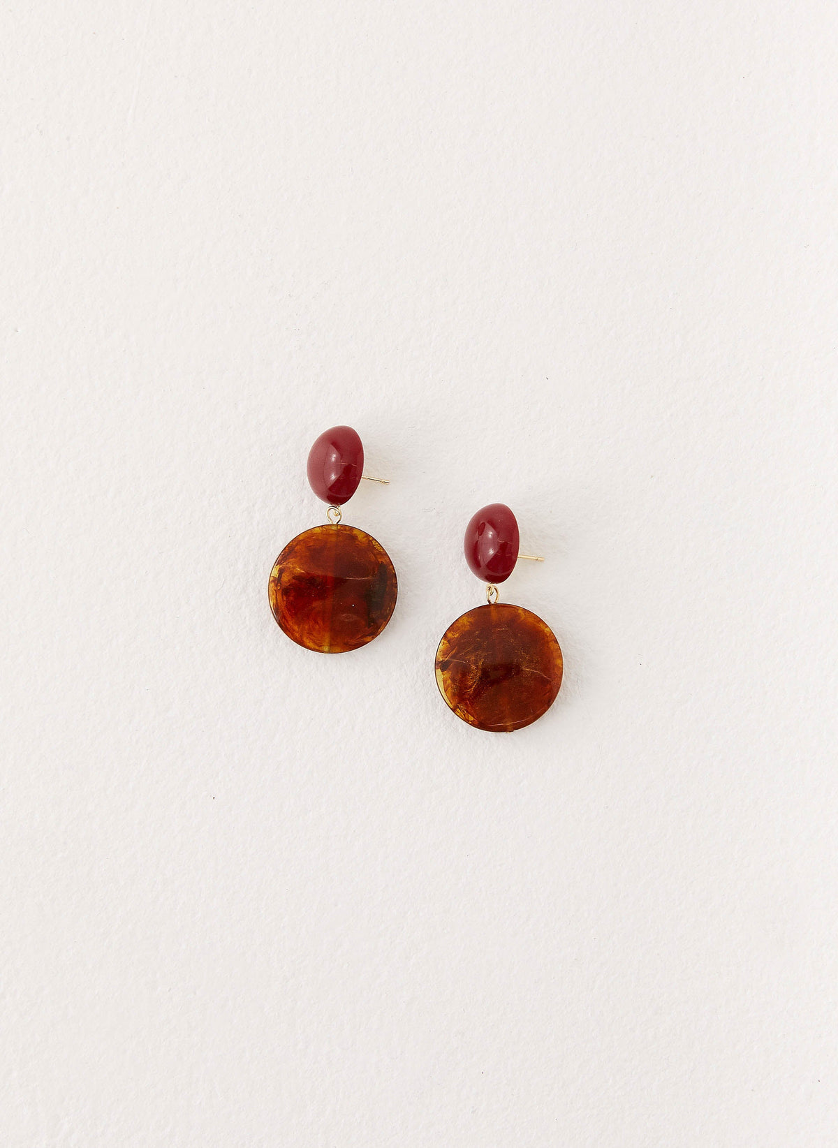 Alton Earrings - Tort
